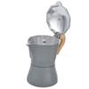 Stovetop Coffee Maker Classic Octagonal Style Coffee Making Pot for Camping Household Office150ML