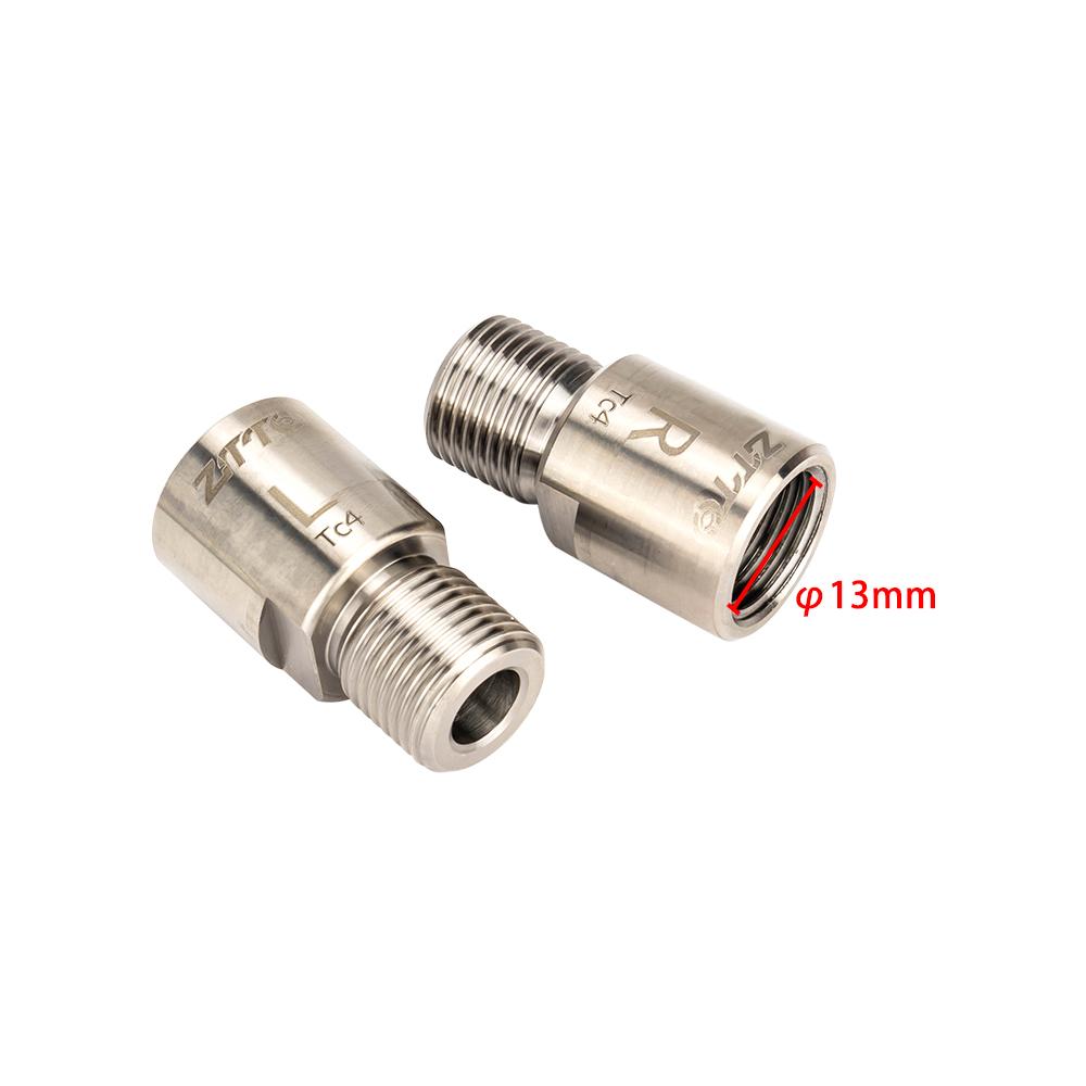 ZTTO 16mm/20mm Bicycle Pedal Axle Extension Bolts Spacers Titanium Ti Extender Axle Washer For MTB Road Bike Crank Accessories 6