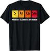 Sarcasm Elements of Humor Periodic Table Graphic Unisex T-Shirt