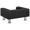 Vidaxl Sofa Dla Dzieci, Czarna, 50X40X26,5 Cm, Aksamitna