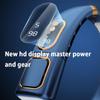 New Portable Hanging Neck Fan Digital Display With/Without Colorful Atmosphere Light 5 Gears Ventilador Bladeless Neckband Fan 3000/8000mAh
