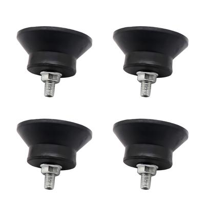 4Pcs Nonslip Rubber Shock Pad Cushion Air Compressor Rubber Foot Pad AntiVibration Rubber Landing Mat Easy To Install