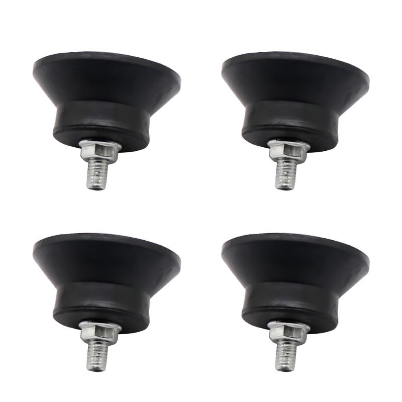 

4Pcs Air Compressor Rubber Foot Pad Nonslip Rubber Shock Pad Cushion AntiVibration Rubber Landing Mat Enduring 1