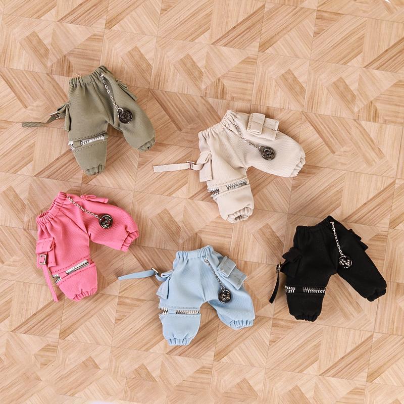 Tuta con Catena per Bambole OB11 Pantaloni per Bambole Ob11 1/12 Abbigliamento Accessori Moda Quotidiana Casual per Bambini Fai da Te