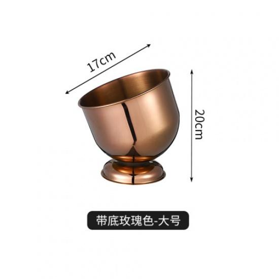 Golden Ice Bucket Creative Whisky Pivo Led Bucket Bar Nářadí na víno Nápoje Chladnička na víno Přenosná lednice na pivo držák na víno led