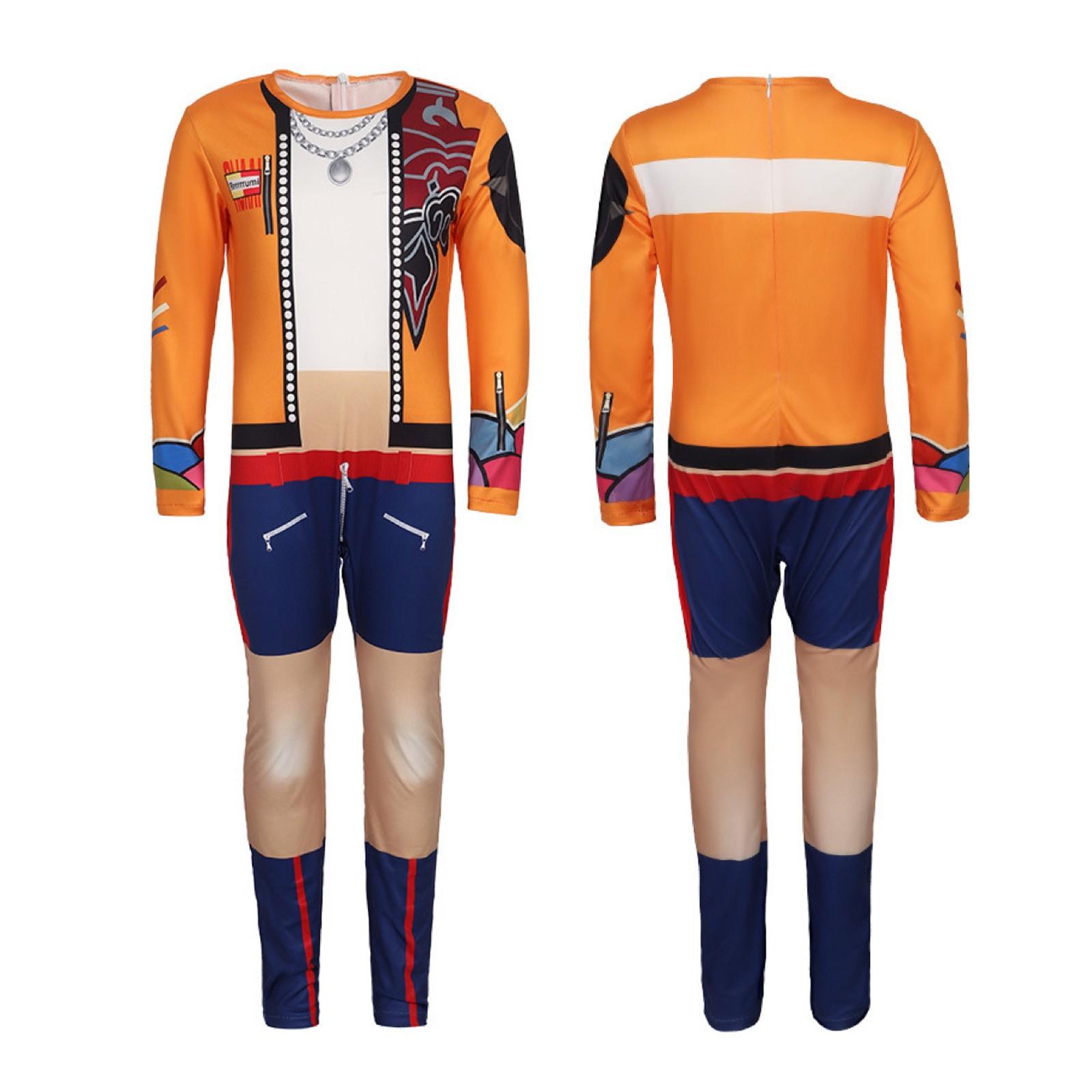 

Боди сценический костюм, костюм для косплея 160 оранжевый