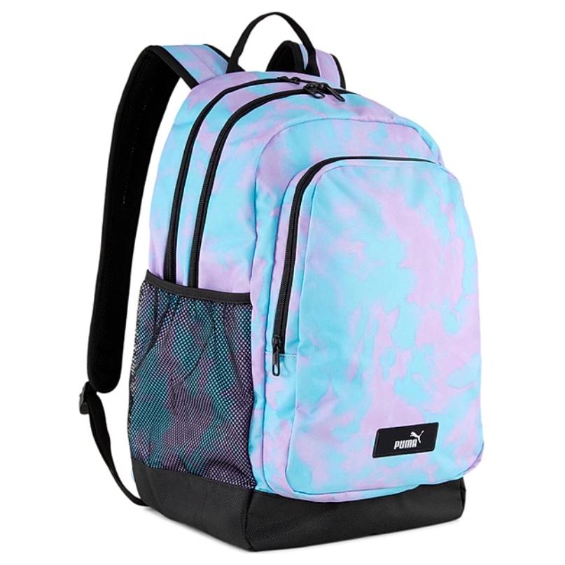 New PUMA Polyester Backpack Regular Unisex Blue & Purple 091150-04
