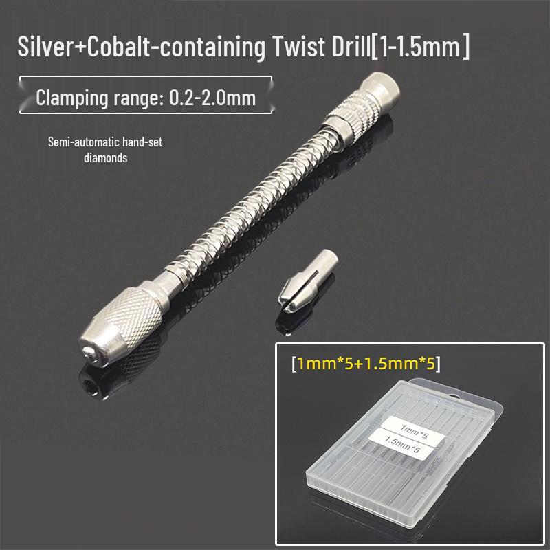 Mini Hand Crank Twist Drill for DIY and Model Drilling