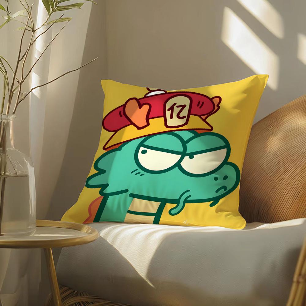 Funny And Quirky Party Animals Pillow Case Double-Sided Plush Sofa Cushion Covers Organic Breathable Invisible Zipper