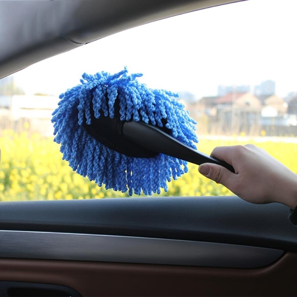 5/3/1 PCS Car Dust Remover Small Duster Wiping Car Soft Brush Cleaning Brush Mini Bristle Brush Dust Removal Brush Nanofiber Car Interior
