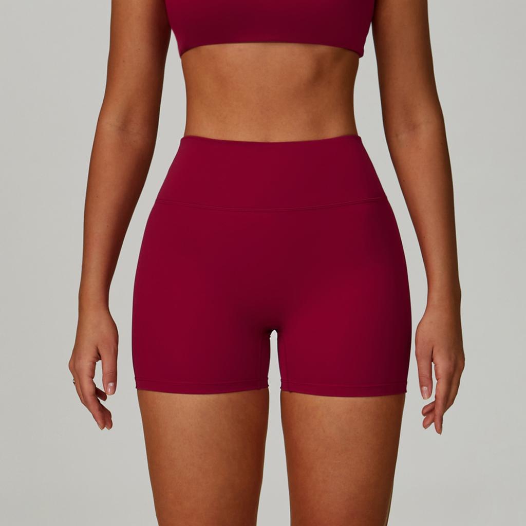 Naked Yoga Shorts, Tight Fitting High Waisted Quick Drying Outdoor Sports Shorts For Women, Casual Running And Fitness Shorts For Women