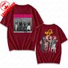 BOCCHI THE ROCK Band Printed Tshirt Rock and Roll Lover Men Women Casual Crewneck Tshirt Summer Daily Life Cotton Tee Tops