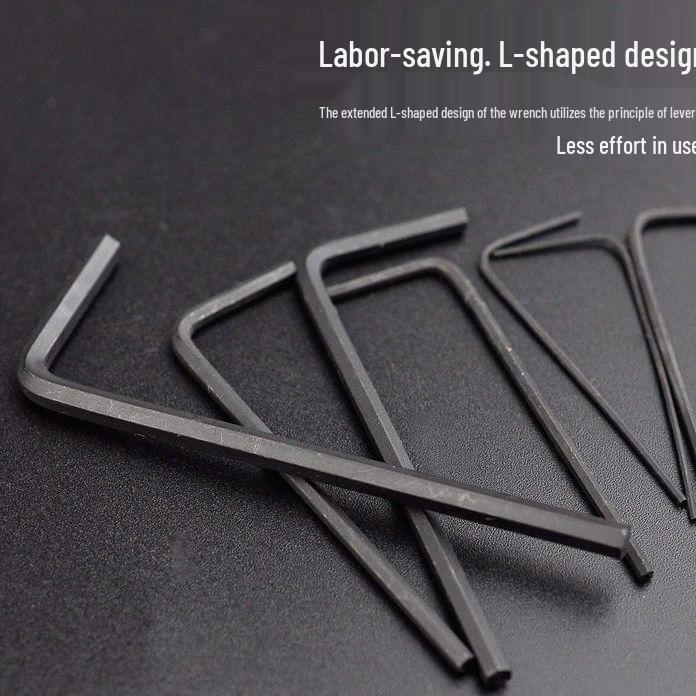Hex Key Set: Multifunctional High Hardness Hexagonal Screwdriver and Wrench Tool