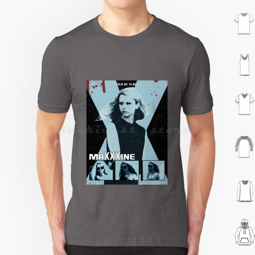 Pearl X Maxxxine 2024 Mia Goth Film Horror Movie T Shirt 6xl Cotton Cool Tee Pearl Maxxxine Maxxxine 2024 Maxine 2024 Pearl