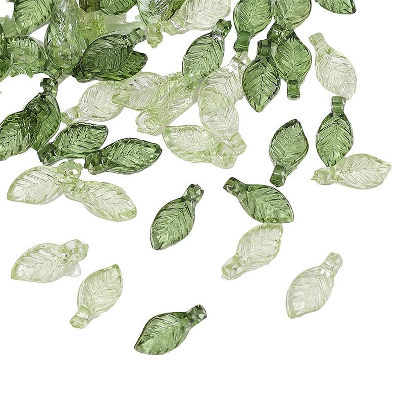 

Acrylic Mini Leaf Beads for DIY Handmade Necklaces & Earrings