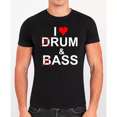Ich liebe Drum and Bass Ich liebe Rum und Arsch T-Shirt, Freches Talk Lustiges Geschenk T-Shirt Top