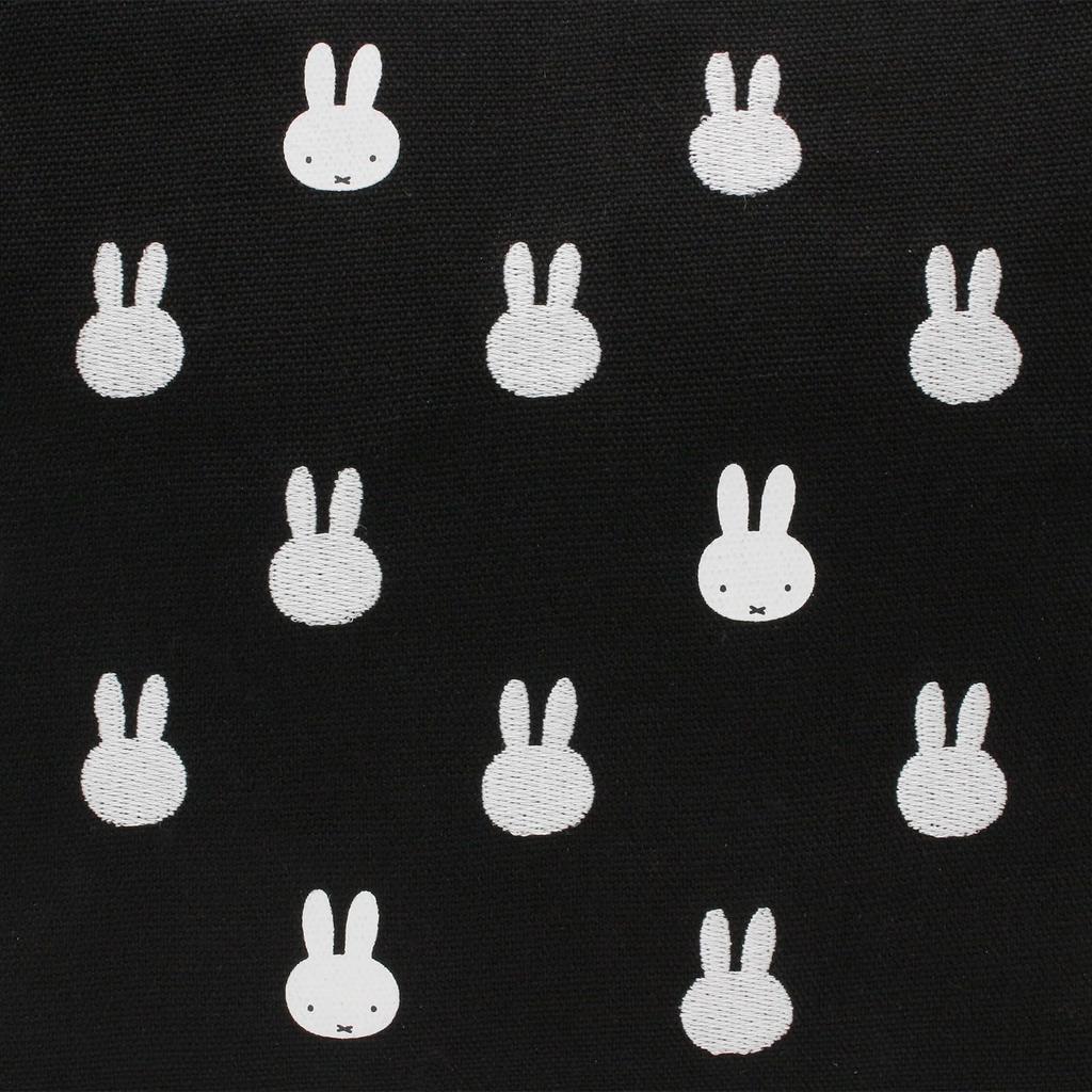 Hapitas Tote Monogram Face Black 2-Way Bag, Handbag, Medium, HAP6033, Miffy, Women's, B251,