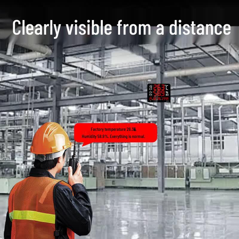 Rongce LX935 Industrial High-Precision Temperature & Humidity Monitor (CN version)