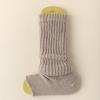Ladies Autumn and Winter Warm Solid Color Foot Knitting Calf Pile Socks