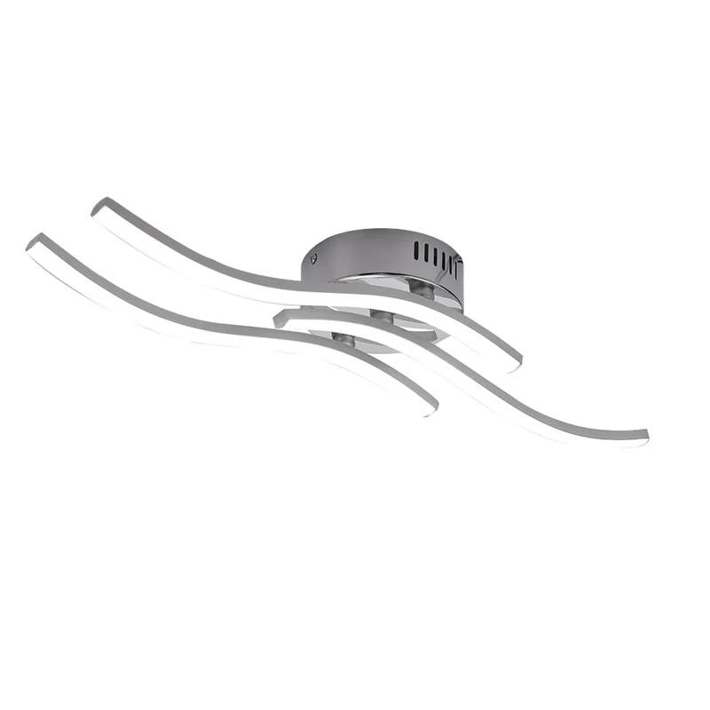 24W 12W 18W LED Ceiling Light Ceiling Lamp  Modern Curved Design 2/3/4 Lights for Bar Restaurant Bedroom Living Room WF930