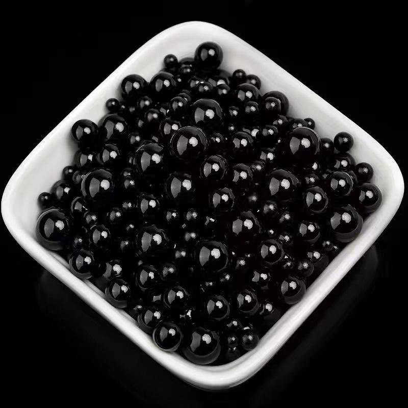 2Mm-30Mm Non-Porous Abs Imitation Pearl Water Grinding Plastic Round Bubble Beads, Shoes, Bags, Clothing Headgear, Bead Filling Accessories