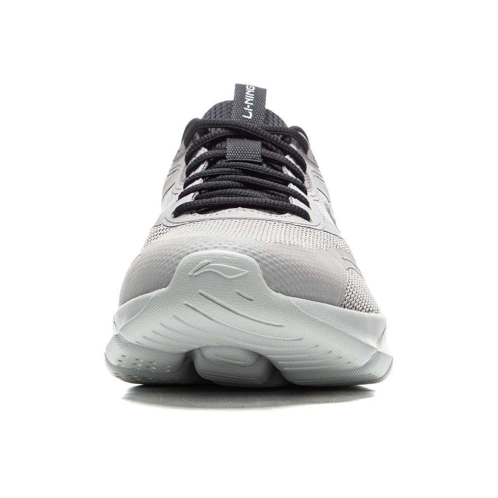 Li Ning Easy Flex Bequeme Vielseitige Langlebige Atmungsaktive Low-Top Freizeit-Laufschuhe Herren Sneaker Grau Schwarz ARSU047-3