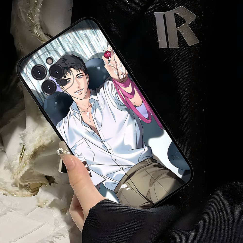 Backlight Bl Anime Phone Case For Iphone 16 15 17 13 14 12 11 Pro Max Plus Black Shell Cover Case