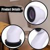 Toilet Drain Extension Flange Adapter Plumbing System Part Household Connector Replaces for