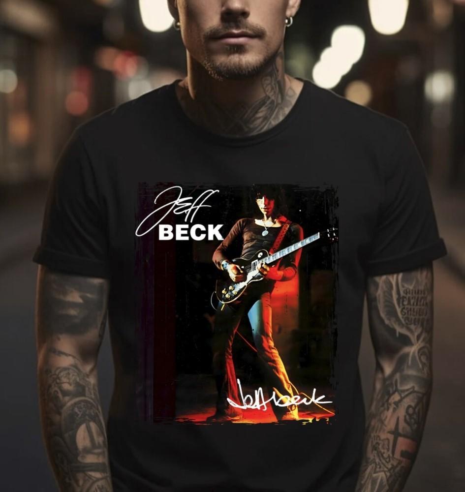 New Popular Jeff Beck Singer Black T-Shirt, S-5XL Unisex T-Shirt XXXL