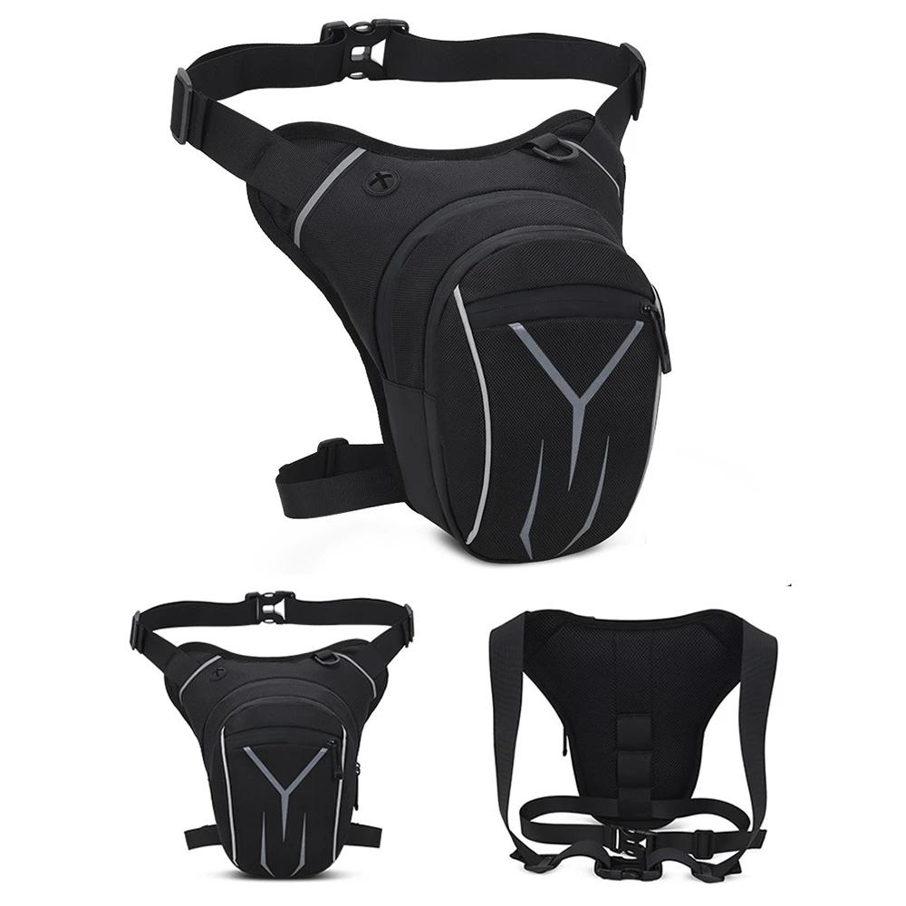 Waterproof Drop Leg Bag Thigh Hip Bum Belt Leg Waist Bags Travel Tour Riding Motorcycle Fanny Pack Universality Travel Bag