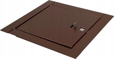 Small Painted Fireplace Door 14x14 BROWN