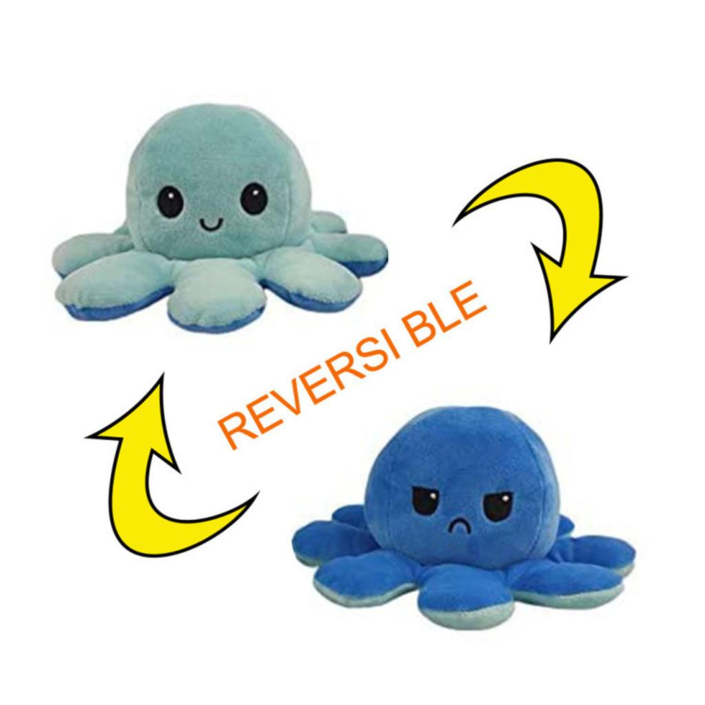 The Reversible Octopus Plushie Show your mood without saying a word!