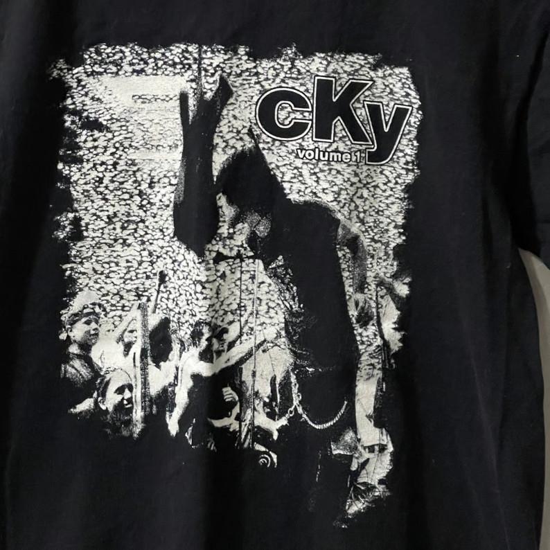 VTG CKY band black T-shirt UNISEX short sleeve All sizes XZ933 Unisex T-Shirt XL