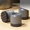 4Pcs Shock Absorbing Feet Pad Noise Reduction Anti-slip Round Washing Machine Furniture Bed Table Desk Couch Chair Sofa Cabinet Leg Lift Riser