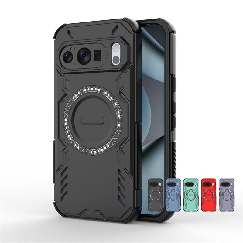 Für Google Pixel 10 Hülle Google Pixel 10 Pro Stoßfest Magnetische Adsorption Kabelloses Laden Rückseite für Google Pixel 10 Hülle