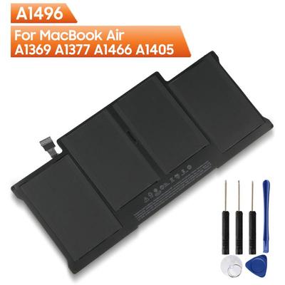 Mac MacBook Air A1496 A1369 A1405 A1466 A1377 tablet bataryası için yedek pil 7150mAh