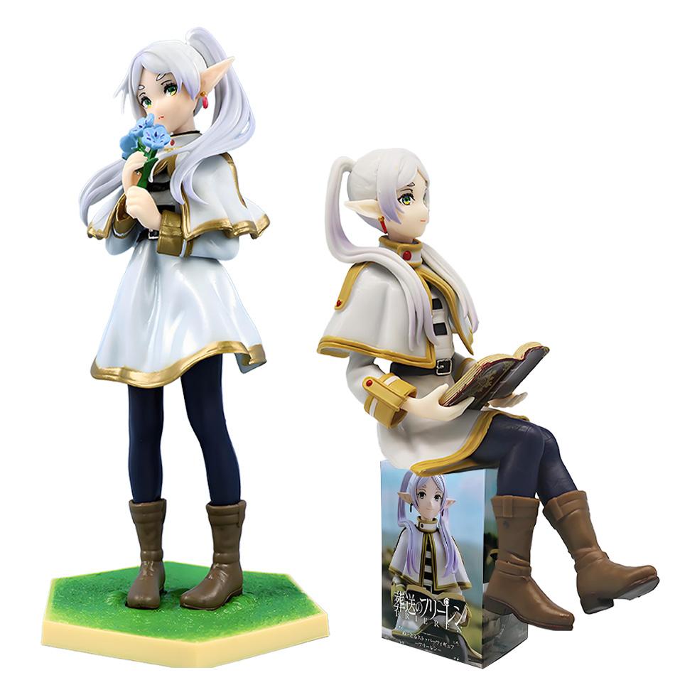 14cm Frieren: Beyond Journey's End Anime Figure Noodle Stopper Frieren Action Figure Luminasta Frieren Figurine Collection Model
