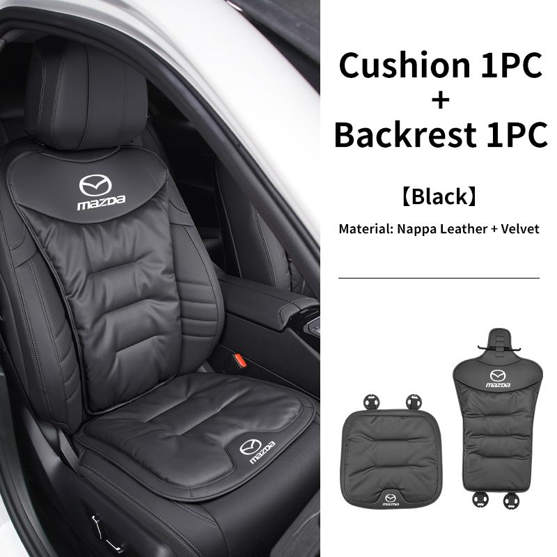 LGIY9 Car Seat Cover Velvet Car Seat Cushion Anti Sratch Chair Protector For Mazda 6 3 5 2 CX5 CX7 323 Demio Axela CX9 MX3 MX5 RX8 RX7