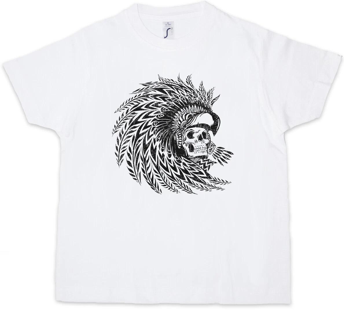 DEAD AZTEC WARRIOR Kids Boys kids boys T-Shirt Indians Sign Religion Aztec Warrior 110