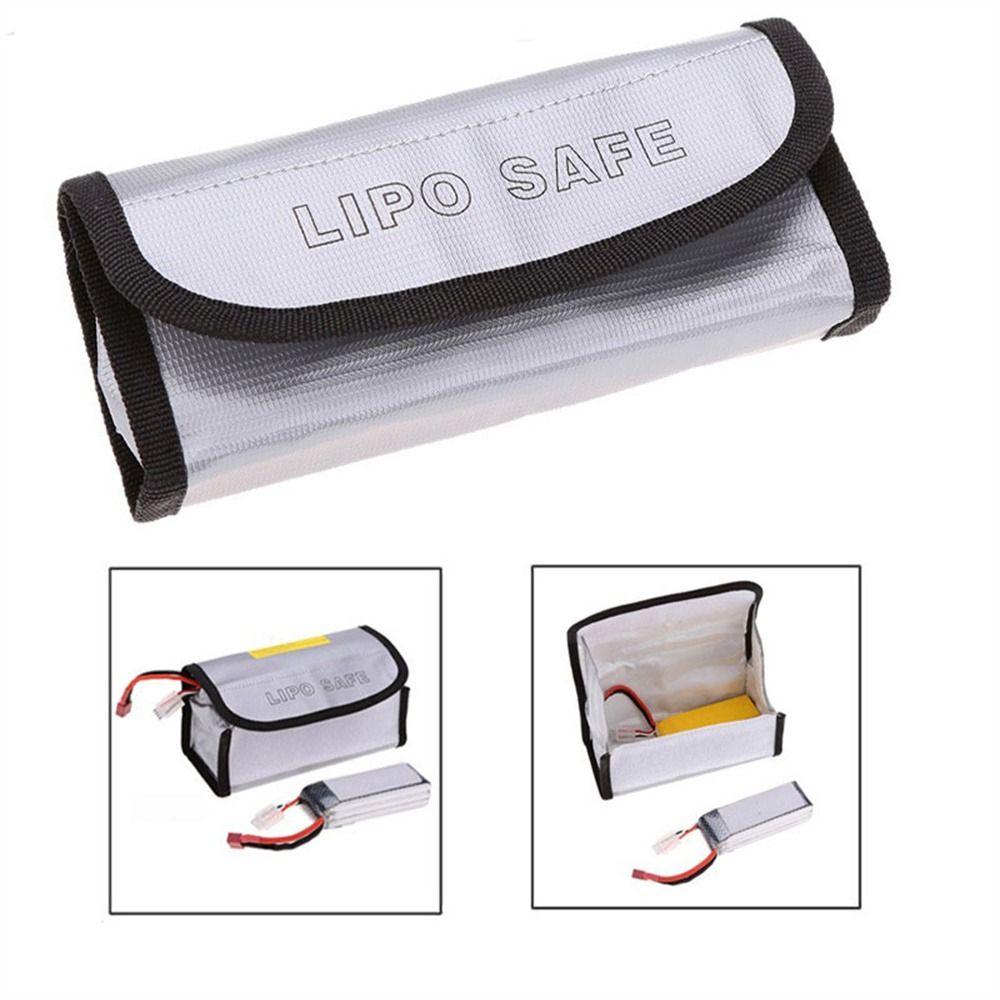 Bags Safety Explosion-Proof Fireproof Bag Battery Storage Bag Battery Safe Bag Rc LiPo Battery Bag