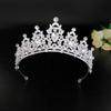 Noble Crystal Sparkling Diamond Bridal Tiara Alloy Crown Wedding Tiara  Hair Accessories  Banquet Evening Hair Tiara