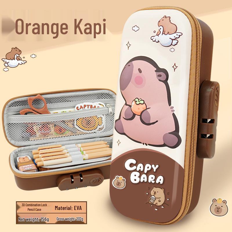 

Багатошаровий 3D пенал великої місткості з кодовим замком для учнів початкової школи