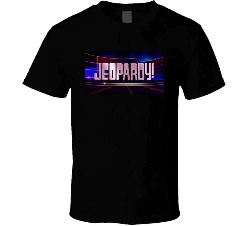 Jeopardy Logo Tv Game Show Trivia Classic Alex Trebek T Shirt S