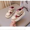 Children's shoes velvet autumn and winter new boys two cotton shoes girls baby high top board shoes children's sports shoes