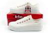 Lee Cooper Canvas White Lady [LCW-26-31-4369L] y.38