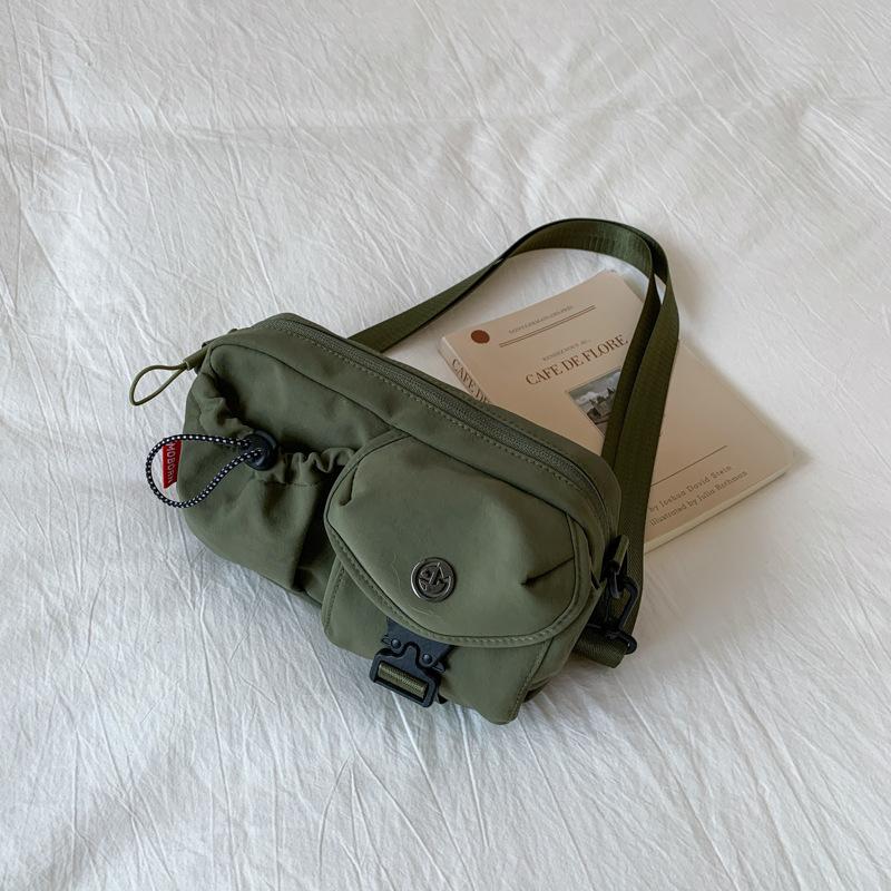 

Bag men s and women s trendy casual sports mobile phone bag new simple mini shoulder crossbody backpack армия зеленый