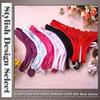 ONE LIMITATION Embroidered Pearl PT016 Women's T-Back Panties, Underwear, Lingerie, (4. White)