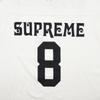 Supreme Affiliated L/S Football Top White