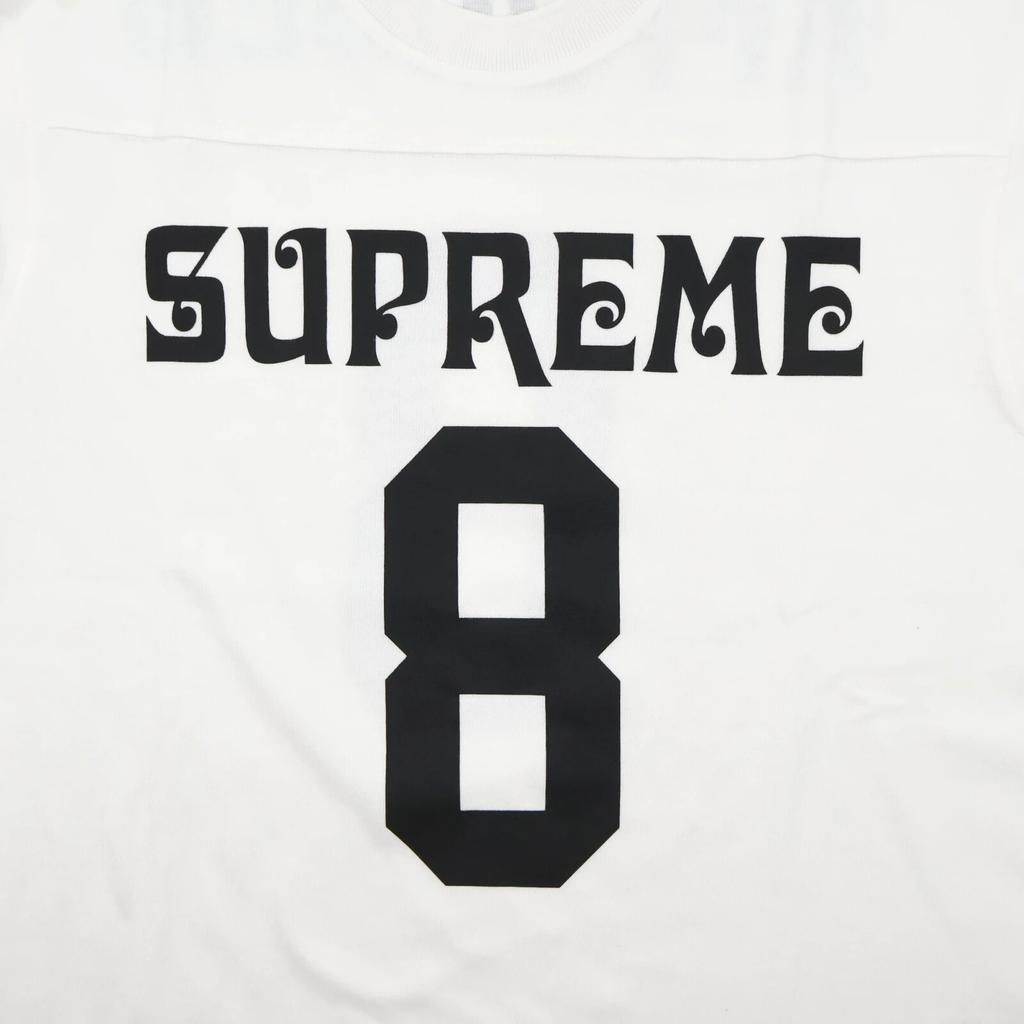 Supreme Affiliated L/S Football Top White