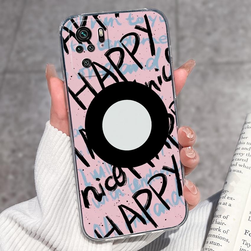Cute Kitten Phone Case For Redmi Note 10 9 8 7 6 5A Pro 9T 8T 7S 10Lite Soft Casing Screen Protector Top Quality Dustproof Shell For Redmi Clear Cover
